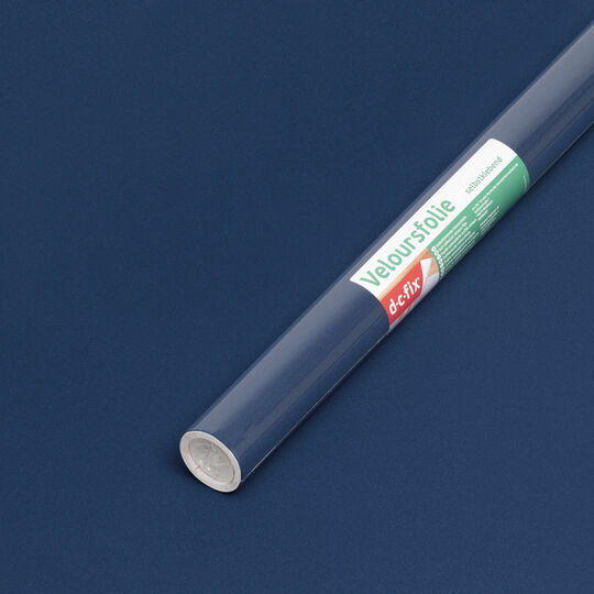 Klebefolie Velours navy image number null